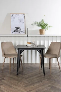 Venture Home Spisegrupper-Spisegruppe Tempe med 2 stole Night