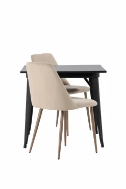 Venture Home Spisegrupper-Spisegruppe Tempe med 2 stole Night