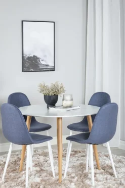 Venture Home Spisegrupper-Spisegruppe Plaza med stole Polar