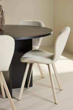 Venture Home Spisegrupper-Strada-spisebord med Lilja-stol