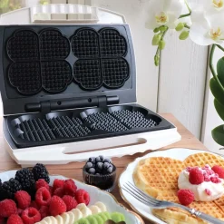 Åviken Små Køkkenmaskiner-Dobbelt vaffeljern 905.2