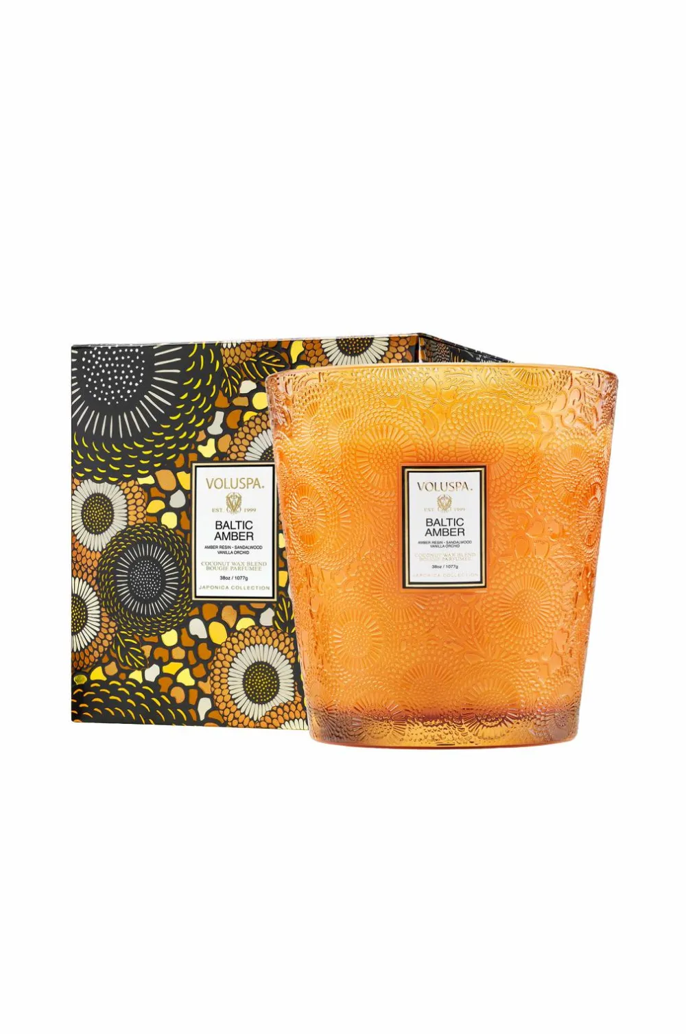 Voluspa Lys & Duft-Baltic Amber Boxed Luxe Jar Candle 80H