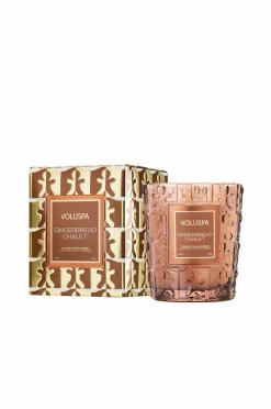 Voluspa Lys & Duft-Gingerbread Chalet Classic Boxed Candle 60H