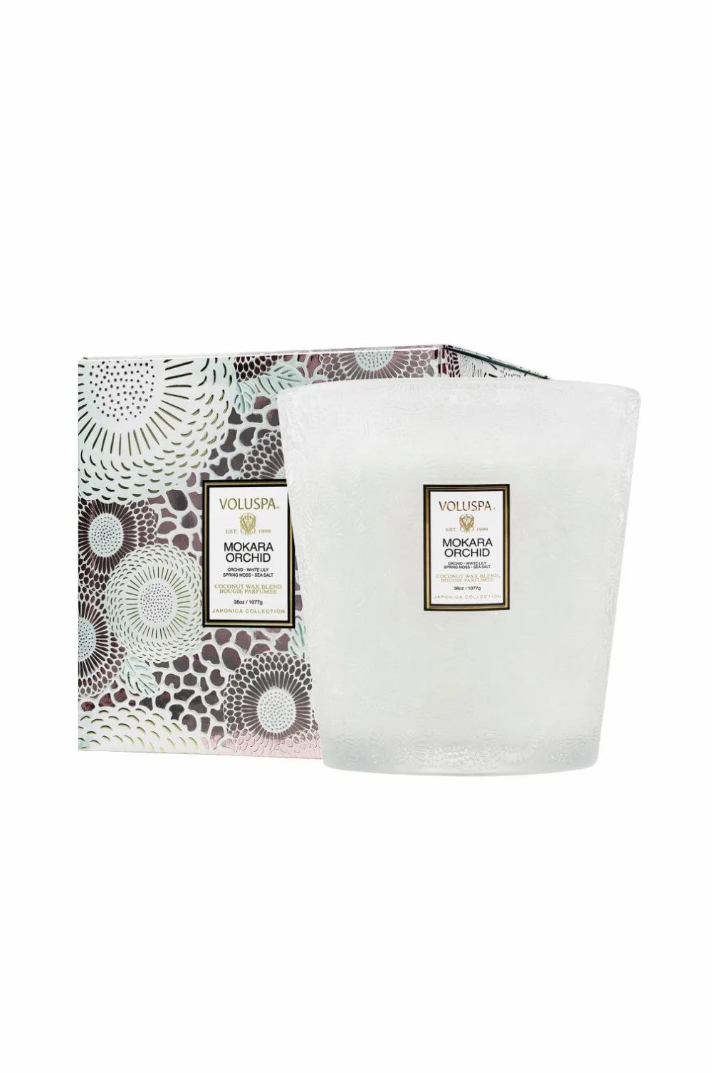Voluspa Lys & Duft-Mokara Orchid Boxed Luxe Jar Candle 80H