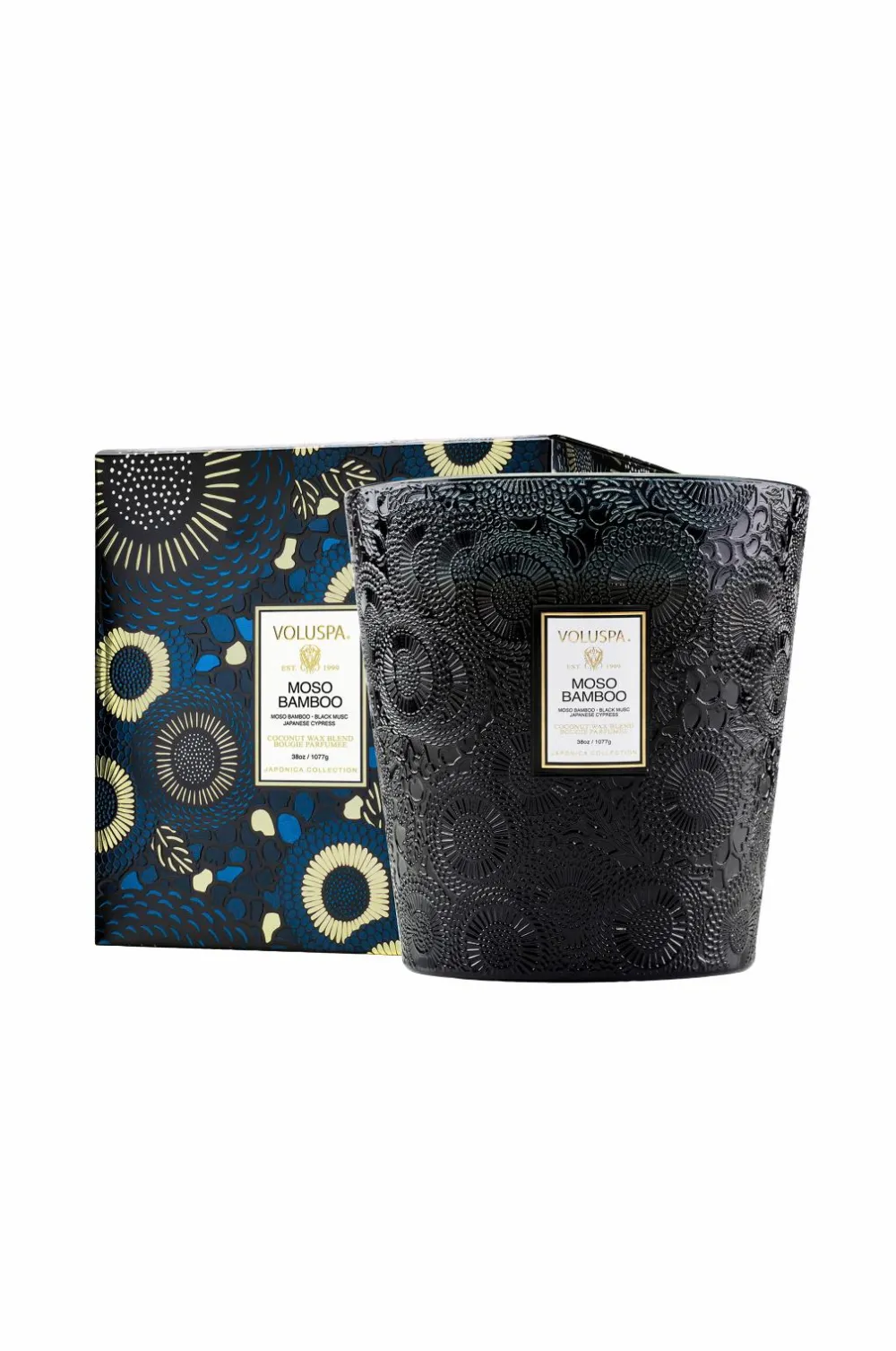 Voluspa Lys & Duft-Moso Bamboo Boxed Luxe Jar Candle 80H