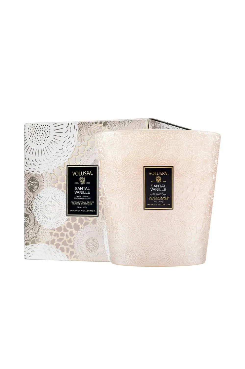 Voluspa Lys & Duft-Santal Vanille Boxed Luxe Jar Candle 80H