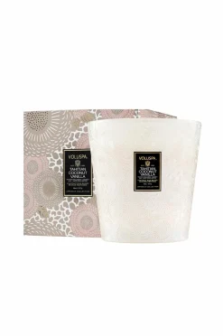 Voluspa Lys & Duft-Tahitian Coconut Vanilla Boxed Luxe Jar Candle 80 H