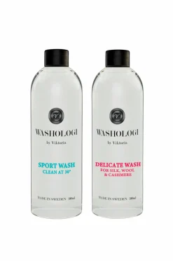 Washologi Opvask & Rengøring-Travelkit Sport wash & Delicate wash 100 ml