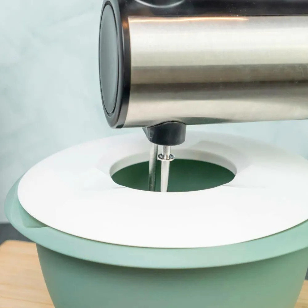 Westmark Bagetilbehør & Bageredskaber-Røreskål med todelt låg, 3,5 l,