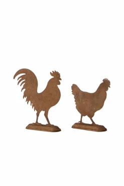 Wikholm Form Påskepynt-Hen & Rooster S/2