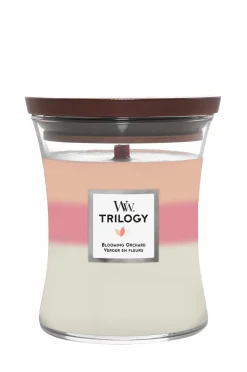 WoodWick Lys & Duft-Trilogy Hourglass Blooming Orchard