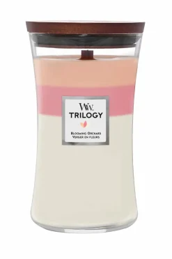 WoodWick Lys & Duft-Trilogy Hourglass Blooming Orchard
