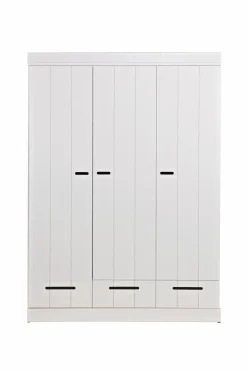 WOOOD Garderobeskabe-Garderobe Connect m struktur, H195xB140xD53