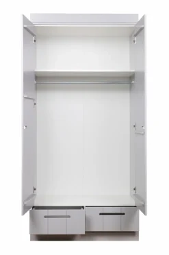 WOOOD Garderobeskabe-Garderobe Connect m struktur, H195xB94xD53