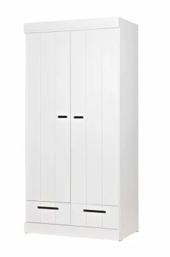 WOOOD Garderobeskabe-Garderobe Connect m struktur, H195xB94xD53