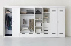 WOOOD Garderobeskabe-Garderobe Connect, H195xB94xD53