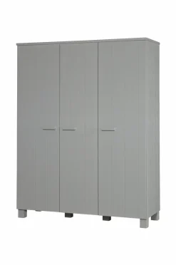 WOOOD Garderobeskabe-Garderobeskab Dennis, 3 låger