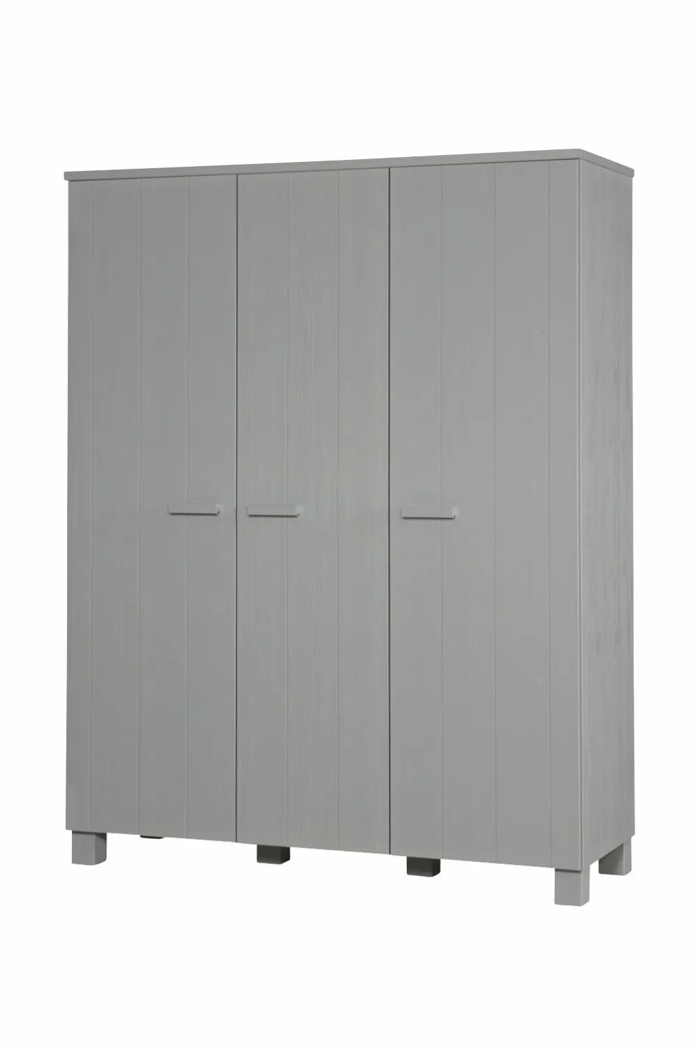 WOOOD Garderobeskabe-Garderobeskab Dennis, 3 låger