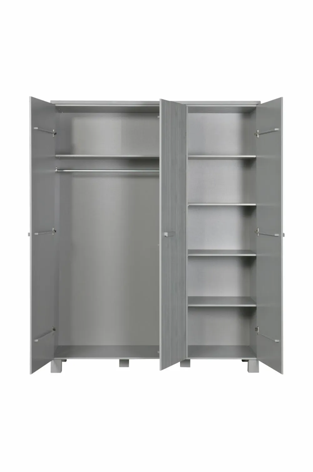 WOOOD Garderobeskabe-Garderobeskab Dennis, 3 låger