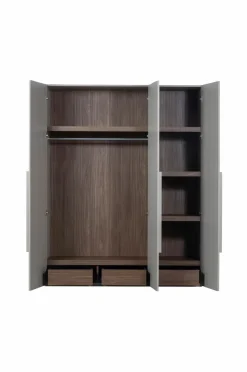 WOOOD Garderobeskabe-Garderobeskab 3 låger Rens