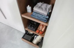 WOOOD Garderobeskabe-Garderobeskab 3 låger Rens