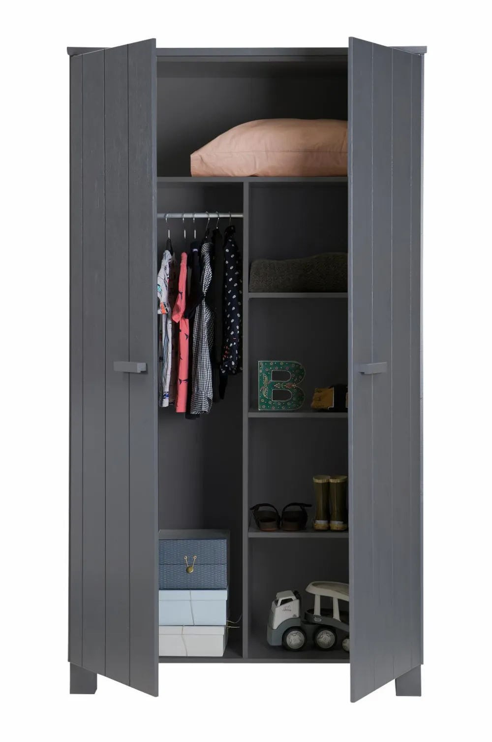 WOOOD Garderobeskabe-Garderobeskab Dennis