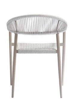 WOOOD Udemøbler & Have-Havestol gul - sæt med 2 stk.