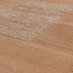 WOOOD Bomulds- & Kludetæpper-Noven Tæppe