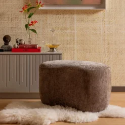 WOOOD Puffer & Fodskamler-Puf Populær