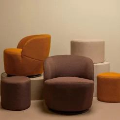 WOOOD Puffer & Fodskamler-Puf Puuk