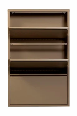 WOOOD Entrémøbler-Skoskab med 3 rum Sabine