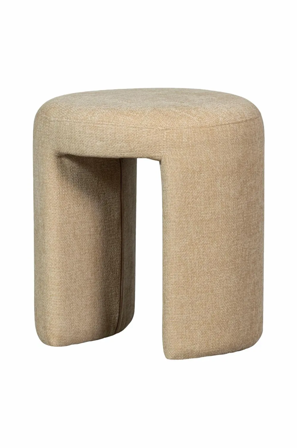 WOOOD Puffer & Fodskamler-Taburet Charlie