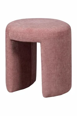 WOOOD Puffer & Fodskamler-Taburet Charlie