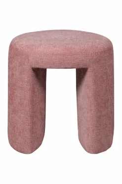 WOOOD Puffer & Fodskamler-Taburet Charlie