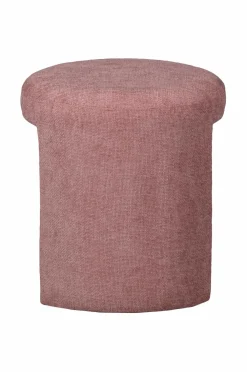 WOOOD Puffer & Fodskamler-Taburet Charlie