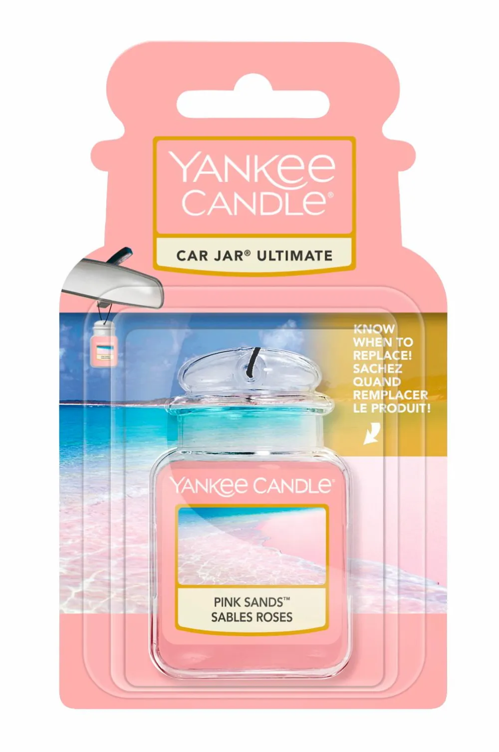 Yankee Candle Lys & Duft-Car Jar Ultimate Pink Sands