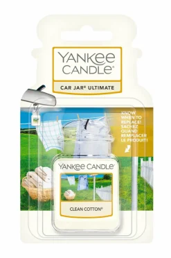Yankee Candle Lys & Duft-Car Jar Ultimate Clean Cotton