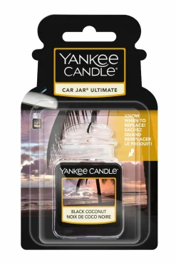 Yankee Candle Lys & Duft-Car Jar Ultimate Black Coconut