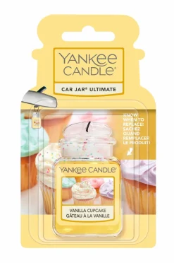 Yankee Candle Lys & Duft-Car Jar Ultimate Vanilla Cupcake