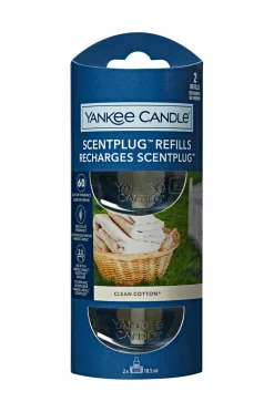 Yankee Candle Lys & Duft-Scent Plug Refill Clean Cotton