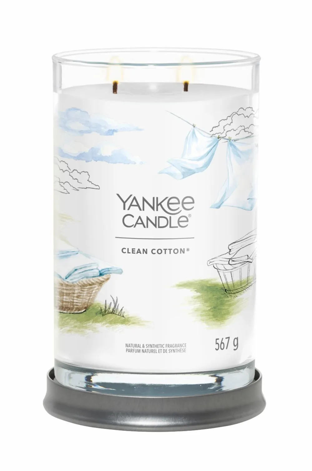 Yankee Candle Lys & Duft-Signature Clean Cotton