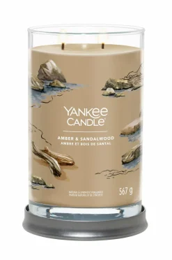 Yankee Candle Lys & Duft-Signature Amber & Sandalwood