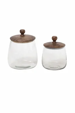 Zelected by Houze Køkkenopbevaring-2/sæt Krukke Zulu Brun