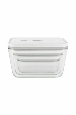 ZWILLING Køkkenopbevaring-Vakuumbeholdersæt Fresh & Save 3 stk. S, M og L Glas