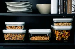 ZWILLING Køkkenopbevaring-Vakuumbeholdersæt Fresh & Save 3 stk. S, M og L Glas